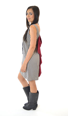 Hottie in Houndstooth Dress