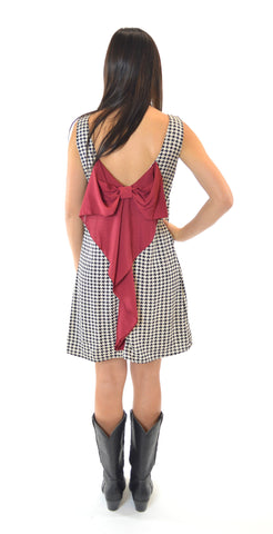Hottie in Houndstooth Dress