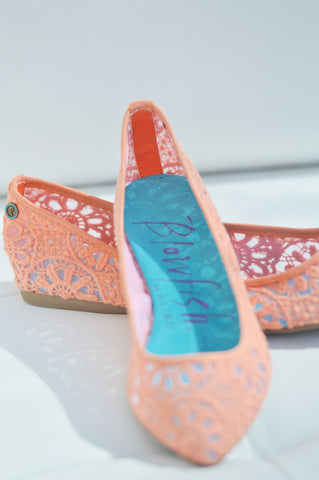 Blowfish Demure Flats - Soft Coral