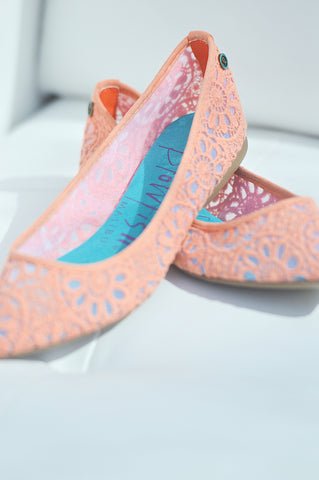 Blowfish Demure Flats - Soft Coral