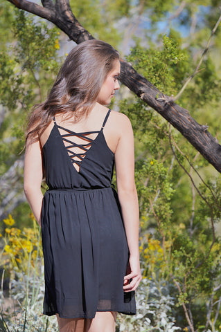 Dancing In The Moonlight Dress - Black