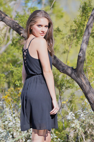 Dancing In The Moonlight Dress - Black