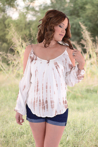 ELAN Fab And Effortless Top - Ivory