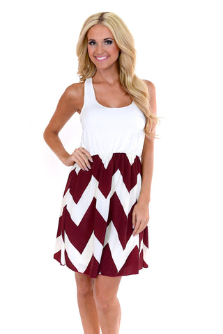 Ivory/Burgundy