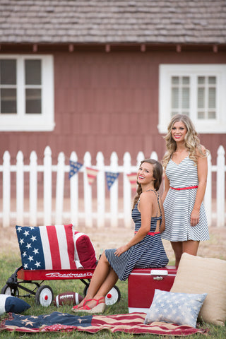 Straight From The Heartland Dress - White