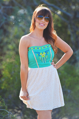 Make Your Move Dress - Emerald