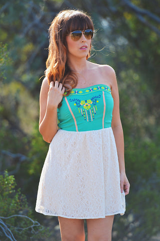 Make Your Move Dress - Emerald