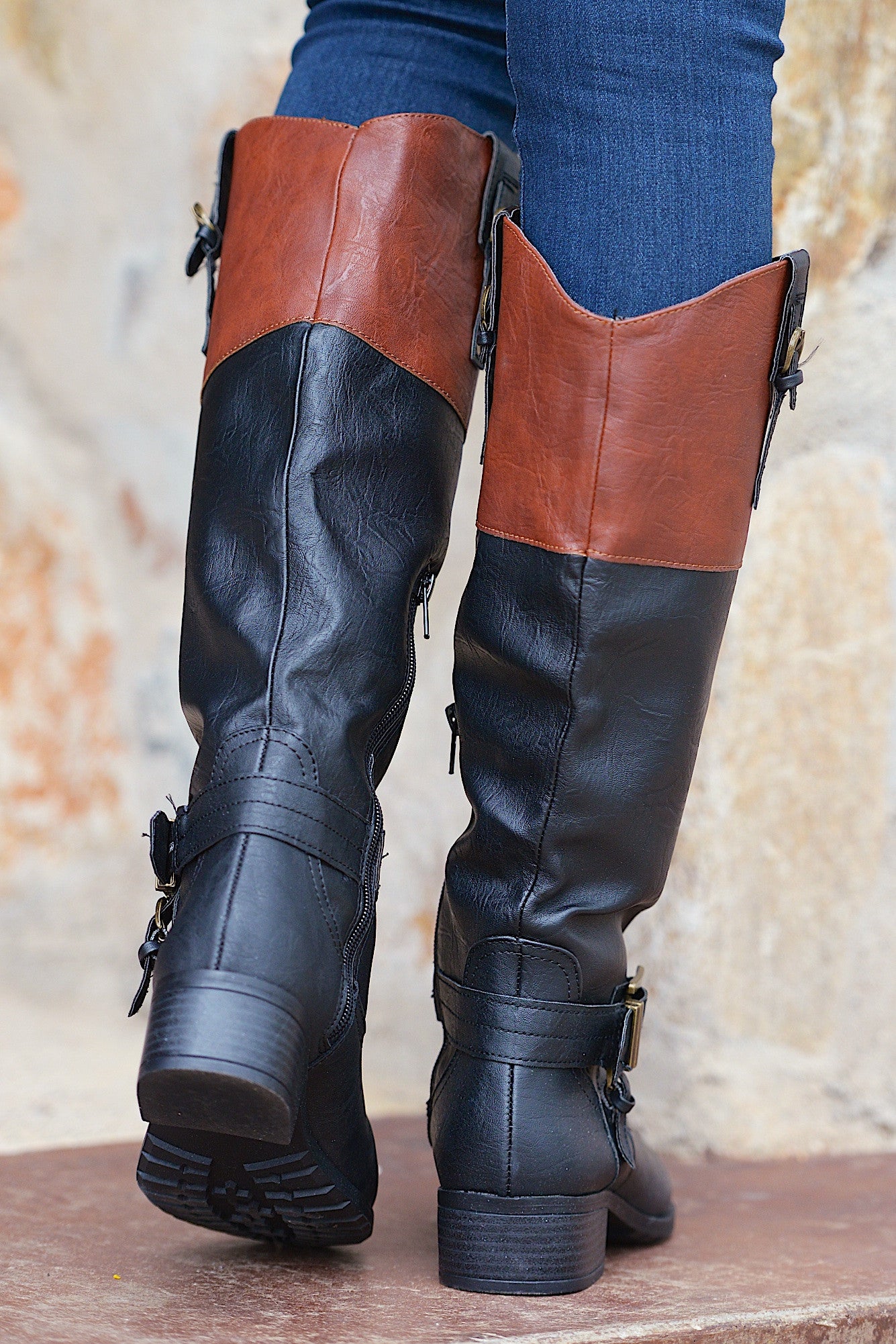 Rampage black hot sale booties