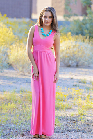 Sugar Rim Maxi- Pink