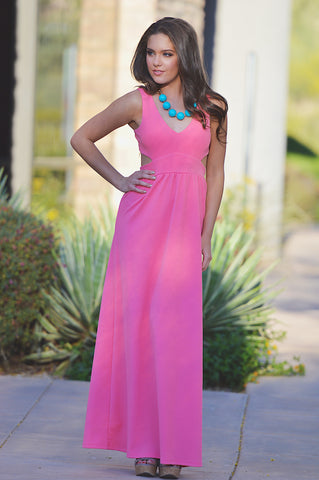 Sugar Rim Maxi- Pink