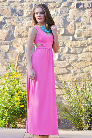 Sugar Rim Maxi- Pink
