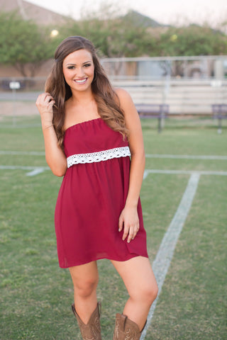 Tailgating Sweetheart Dress - Multiple Colors